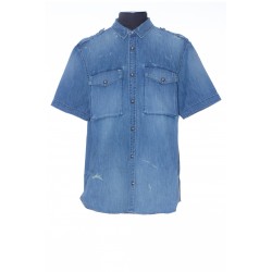 BALMAIN CHEMISE DENIM