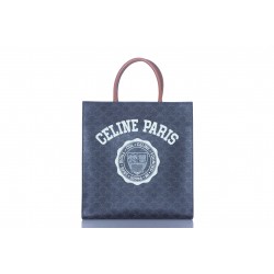 CELINE LARGE VERTICAL CABAS IN TRIOMPHE CANVAS TAN