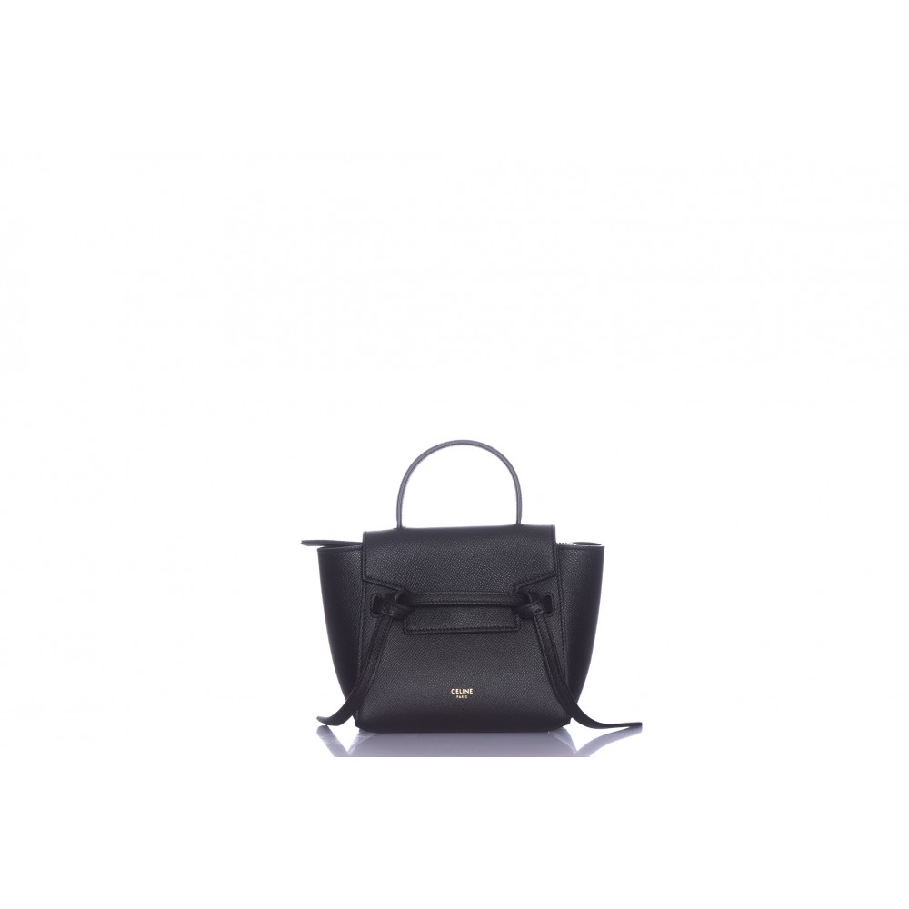 Celine, Bags, Nwt Pico Belt Bag In Grained Calfskin Grey