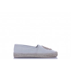 DOLCE & GABBANA CANVAS ESPADRILLES WITH COAT OF ARMS EMBROIDERY 