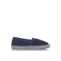 DOLCE & GABBANA CANVAS ESPADRILLES WITH COAT OF ARMS EMBROIDERY 