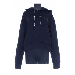 BALMAIN HOODIE CROPED