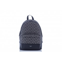 BALMAIN BICOLOR JACQUARD 1945 BACKPACK