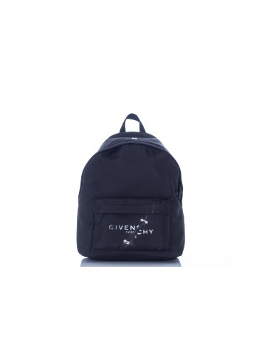 GIVENCHY ESSENTIAL U BACKPACK RING LOGO PRINT CORDURA