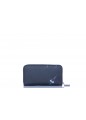 GIVENCHY ZIPPED WALLET L RING LOGO PRINT LEATHER - SLG