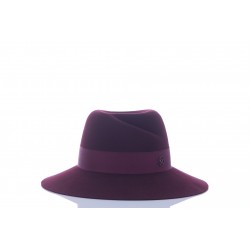 MAISON MICHEL VIRGINIE HAT FELT TIMELESS  RED