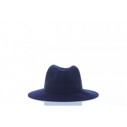 MAISON MICHEL HENRIETTA HAT FELT TIMELESS  NAVY