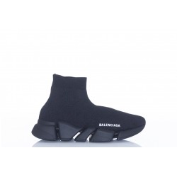 BALENCIAGA WOMEN'S SPEED 2.0 SNEAKER IN BLACK 