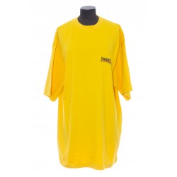 BALENCIAGA T-SHIRT LARGE FIT POLITICAL CAMPAIGN POUR HOMME EN JAUNE 