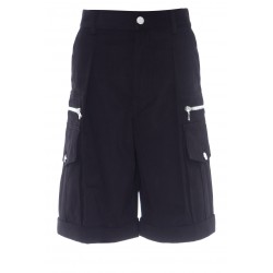 BALMAIN COTTON CARGO BERMUDA