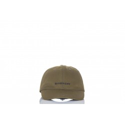 GIVENCHY CURVED CAP WITH EMBROIDED  LOGO TWILL