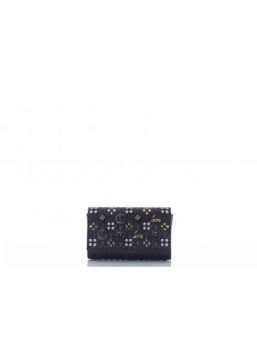 CHRISTIAN LOUBOUTIN PALOMA CLUTCH CALF P RESILLE/SP LOUBINTHESKY