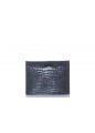 SAINT LAURENT UPTOWN BABY POUCH CUIR EFFET CROCO GLACE (OR)