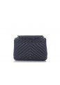 SAINT LAURENT COLLEGE MEDIUM COLLEGE CHAIN BAG CUIR LOU MATELASSE  (LIGHT BRONZE)