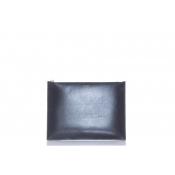 SAINT LAURENT SAINT LAURENT PARIS POUCH L CUIR GLACE (OR)