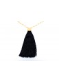 SAINT LAURENT LONG NECKLACE POMPON