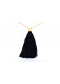 SAINT LAURENT LONG NECKLACE POMPON