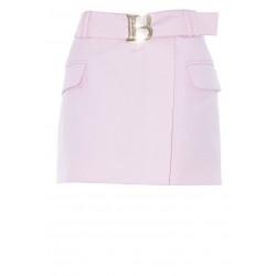 BALMAIN SHORT SKIT LOW RISE BELTED