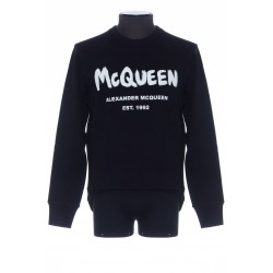 ALEXANDER MCQUEEN GRAFFITI PRT SWEATER