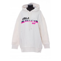 STELLA MCCARTNEY MOTO LOGO PRINT HOODIE