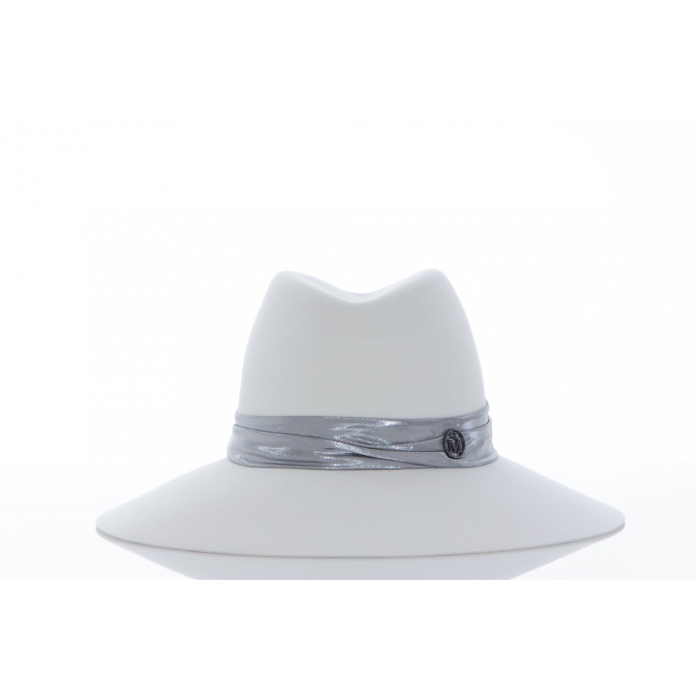 MAISON MICHEL KATE 21PF METAL PLEATS