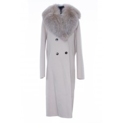 YVES SALOMON LONG BELTED COAT