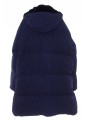 YVES SALOMON 3/4 DOWN JACKET IN TECHNICAL FABRIC