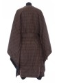 YVES SALOMON YS NYLON WOOL BELTED CAPE