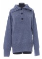 YVES SALOMON 100% CASHMERE KNIT SWEATER