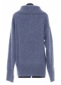 YVES SALOMON 100% CASHMERE KNIT SWEATER