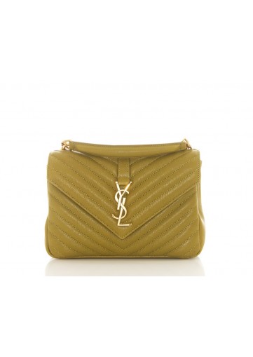 SAINT LAURENT COLLÈGE MEDIUM IN QUILTED LEATHER