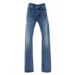 SAINT LAURENT JEAN SLIM DIRTY WINTER BLUE