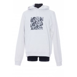 SAINT LAURENT OPTICAL ILLUSION HOODIE