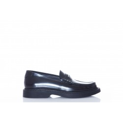 SAINT LAURENT TEDDY MOCASSINS EN CUIR LISSE