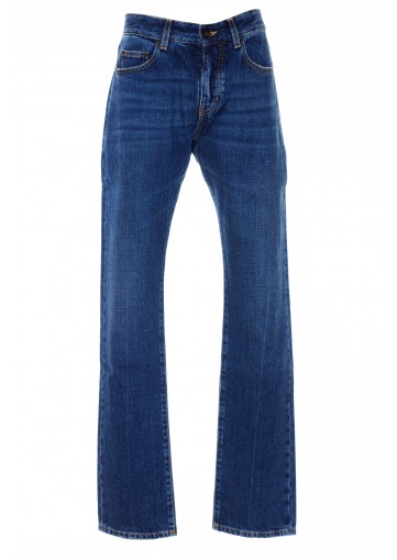 SAINT LAURENT ETIENNE SOFT COTTON DENIM