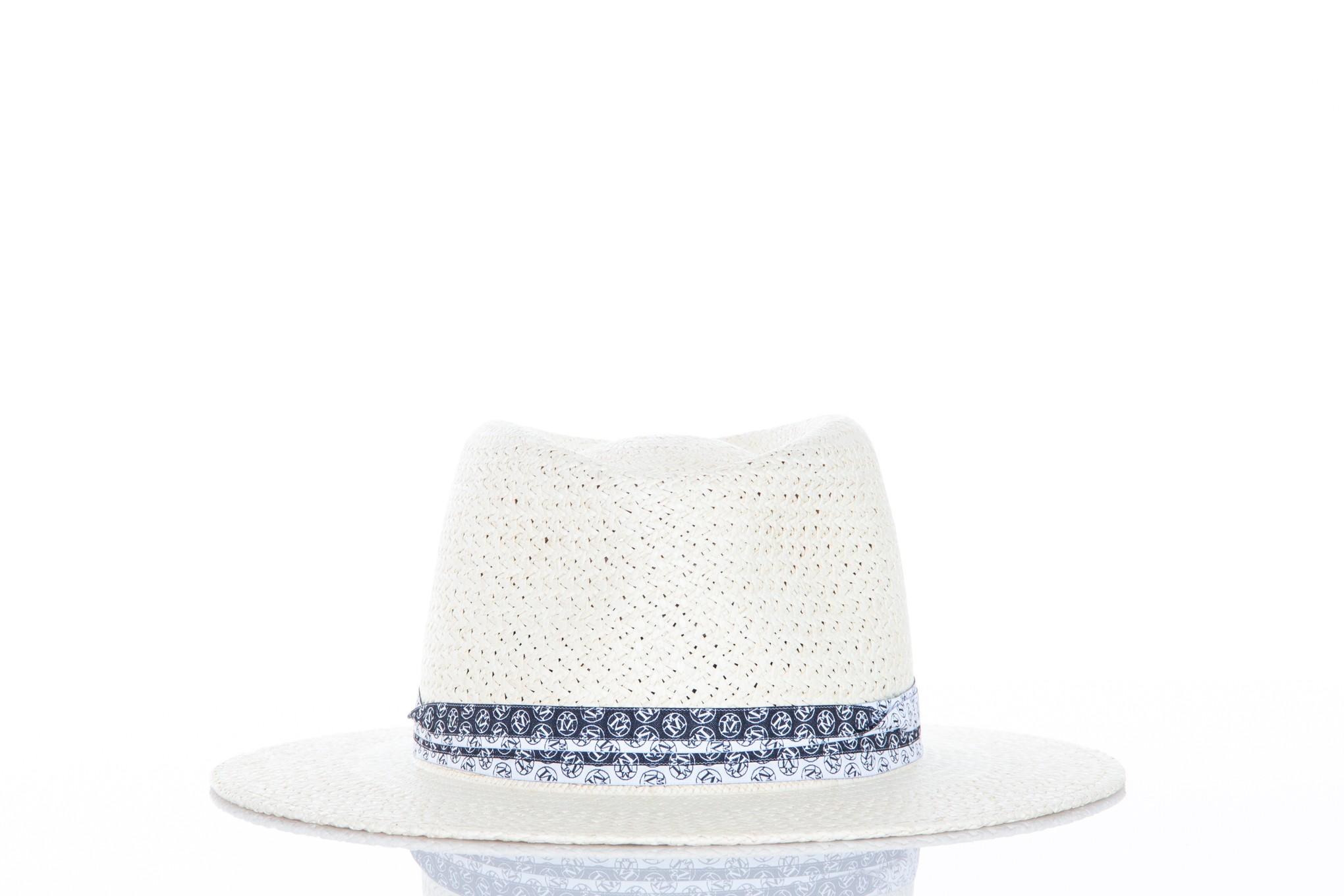 NATURAL STRAW, FEDORA HAT