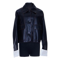 LOEWE BUTTON JACKET IN NAPPA