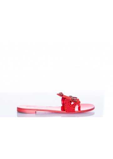 GIUSEPPE ZANOTTI FLAT SANDAL 