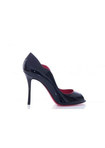 CHRISTIAN LOUBOUTIN CHICK UP 100 PATENT