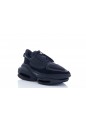 BALMAIN B BOLD LOW-SUEDE&PUFFY NEOPRENE