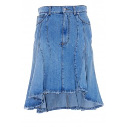 ALEXANDER MCQUEEN DENIM SKIRT