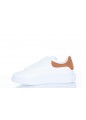 ALEXANDER MCQUEEN LEATHER UPPER AND RU CUIR DAIM
