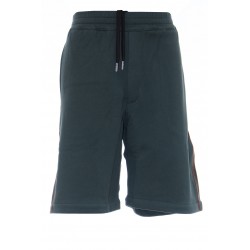 ALEXANDER MCQUEEN MEN'S SELVEDGE LOGO TAPE DETAIL SHORTS 