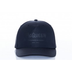 ALEXANDER MCQUEEN HAT TONAL GRAFFITI