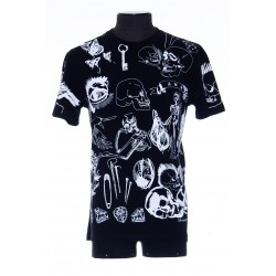 ALEXANDER MCQUEEN SKULL PRT T-SHIRT