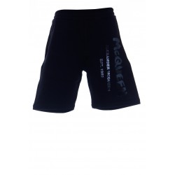 ALEXANDER MCQUEEN MEN'S MCQUEEN GRAFFITI SHORTS IN SKY BLUE 