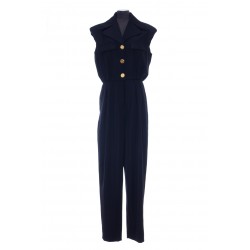 BALMAIN WOOL JUMPSUIT