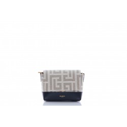 BALMAIN FOLDED FLAP BAG-MONOGRAM