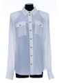 BALMAIN CREPE DE CHINE SHIRT