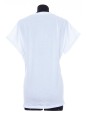 BALMAIN SS BALMAIN FLOCK DETAIL T-SHIRT